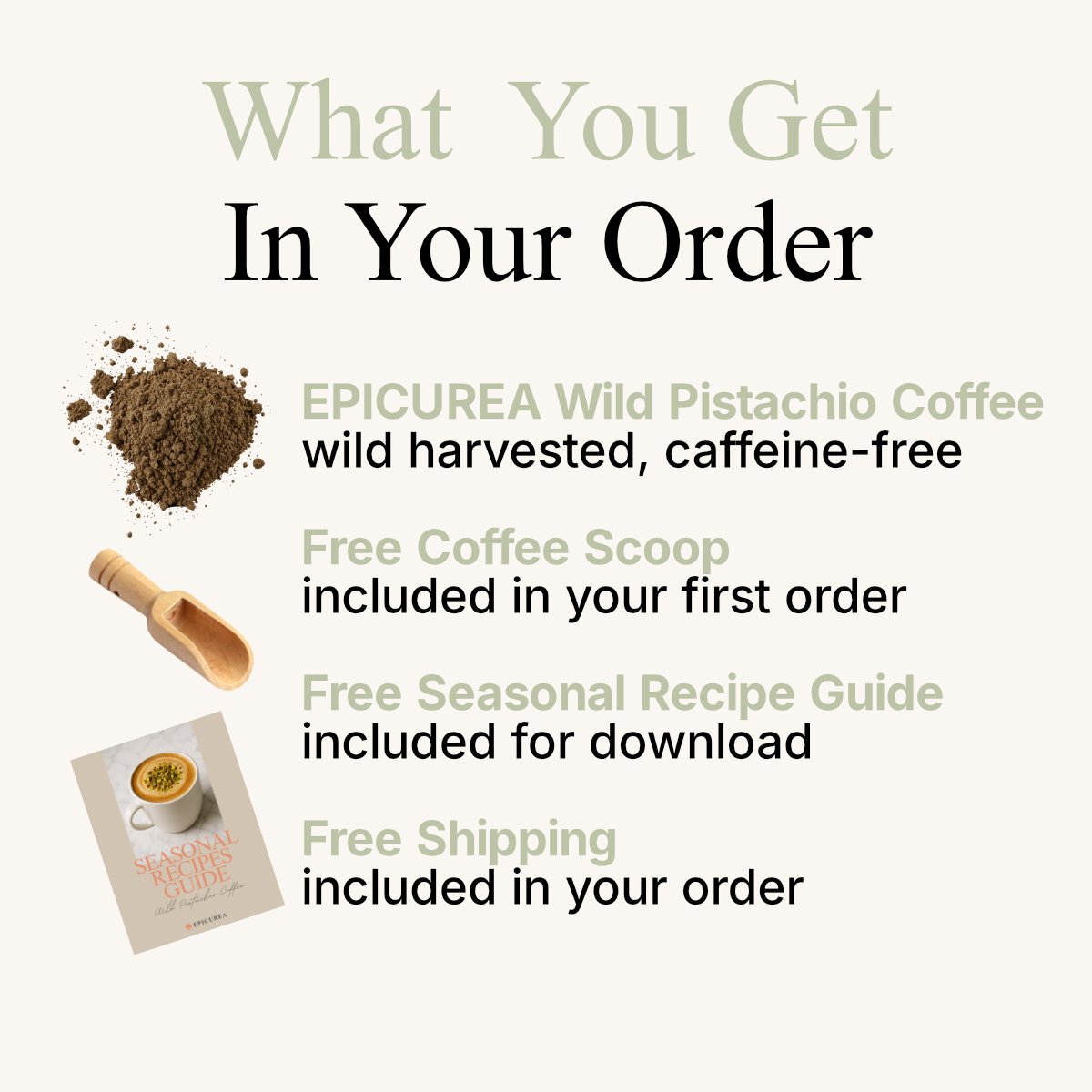 EPICUREA coffee order