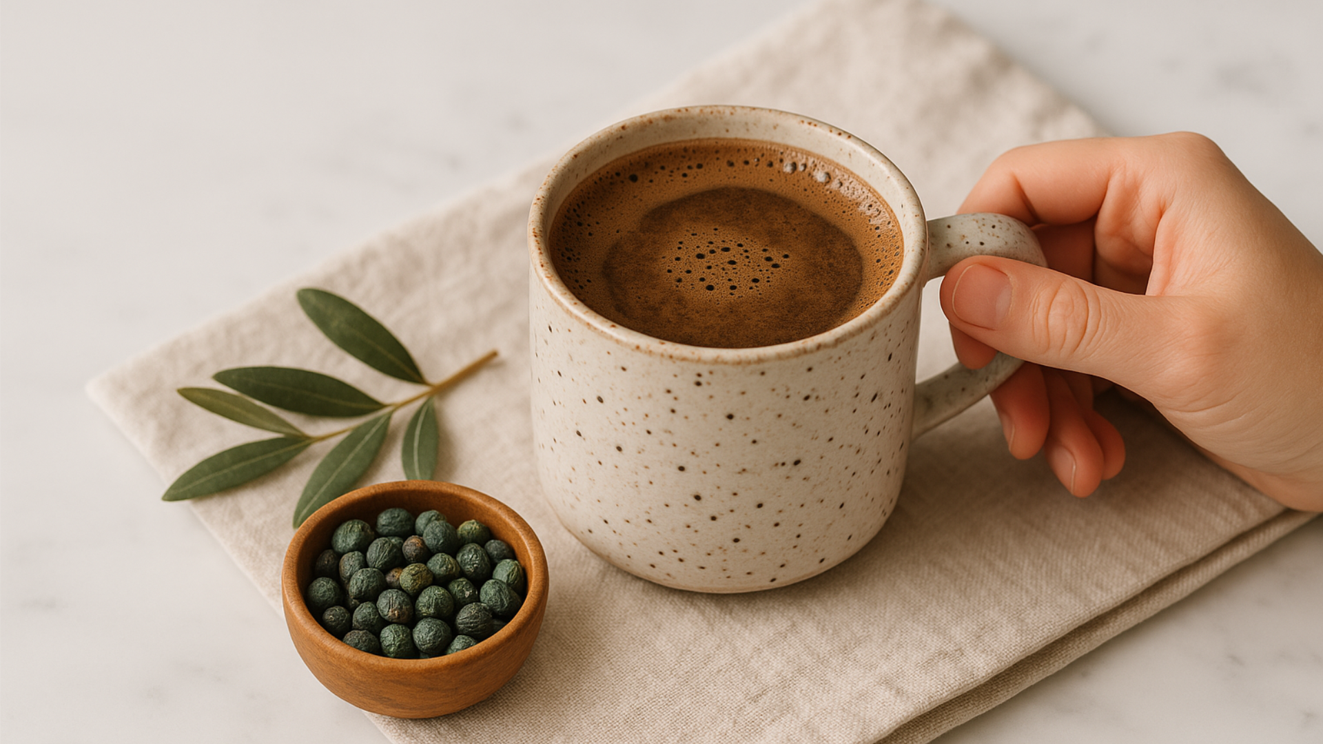 caffeine free wild pistachio coffee alternative